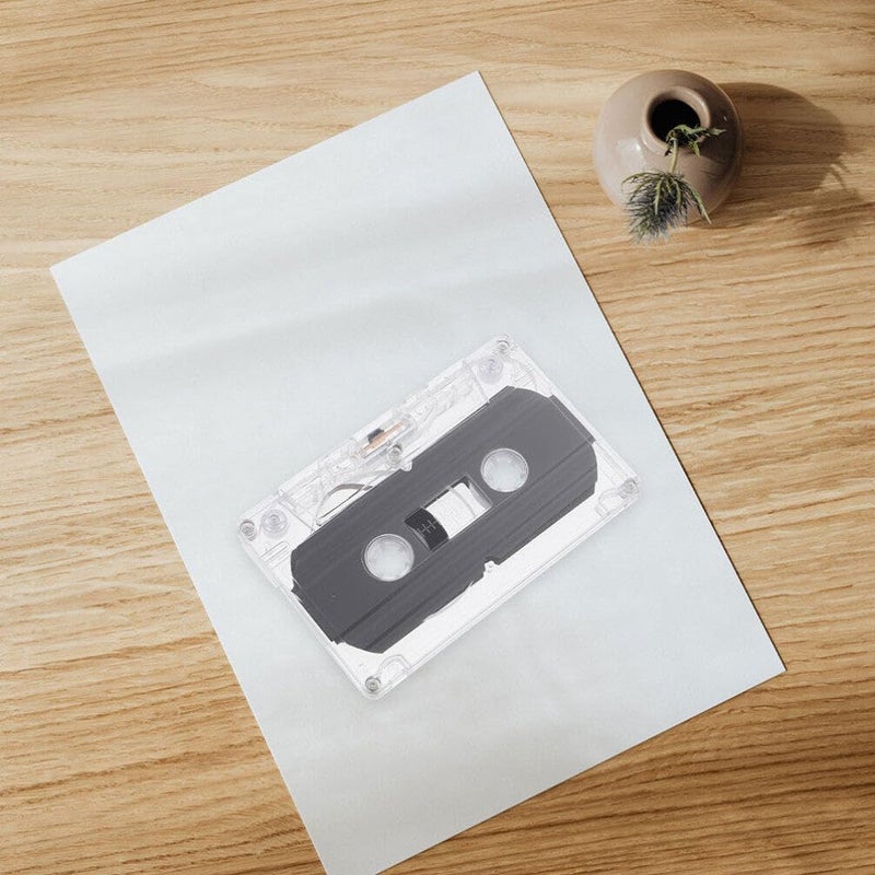 OSALADI Blank Cassette Tape 6 pcs Audio Recording Cassette Tapes Empty 30 Minute Recordable Audio for Speech Music Recording - Image 5